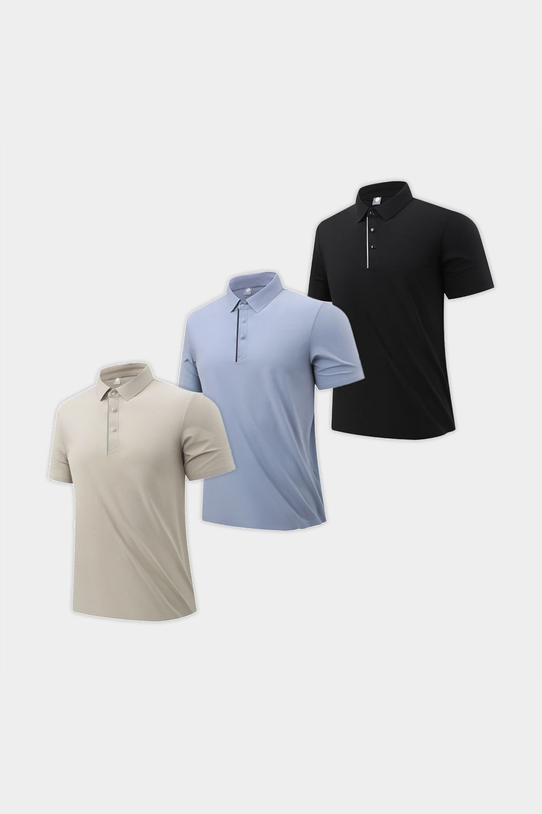 Fairway Polo 3-Pack flat lay